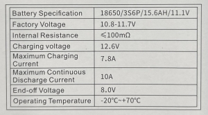 Alternative view of Lityum iyon akü
