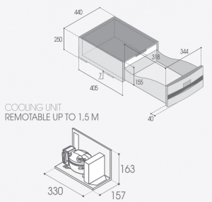 Alternative view of Buzdolabı. Model D20A