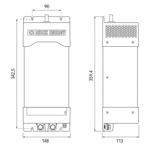 Alternative view of Quick HSI saf sinüs dalga invertör