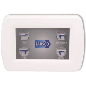 Jabsco Deluxe Flush elektrikli marin tuvalet - Görsel 3