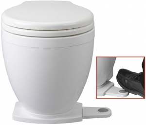 Jabsco Lite Flush elektrikli marin tuvalet