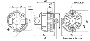 Alternative view of Jabsco 59520-0000 Manyetik Tahrikli Sirkülasyon Pompası