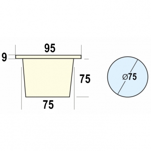 Alternative view of Mikser yuvası, kapaklı