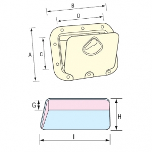 Alternative view of Plasitk kapak, saklama kutulu