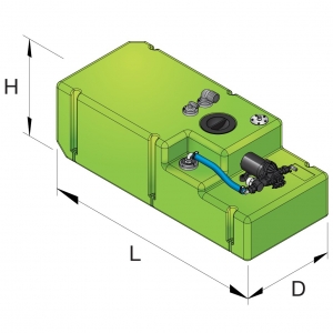 Alternative view of Vetus İçme Suyu Tank Sistemi