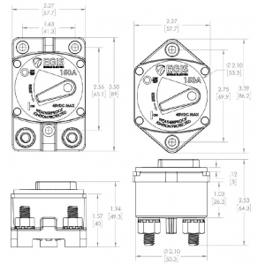 EGIS 87 Serisi Termal Devre Kesici Sigorta - Görsel 2