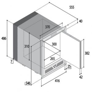 Vitrifrigo IM XT OCX2 Hydro buz makinesi - Görsel 3