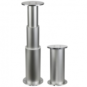 Dudge 77 yuvarlak elektrikli alüminyum masa ayağı