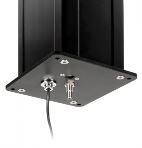 Alternative view of Dudge 77 kare elektrikli alüminyum masa ayağı