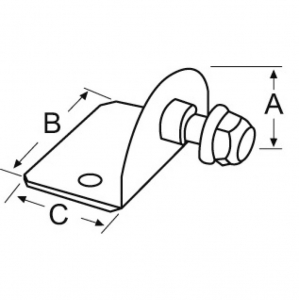 Alternative view of Amortisör montaj braketi