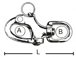 Alternative view of Snap shackle