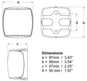 Alternative view of Hella Marine Naviled Pro seyir fenerleri