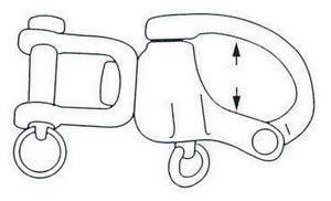 Alternative view of Snap shackle