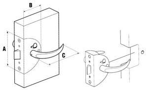 Alternative view of Mobella kapı kilidi