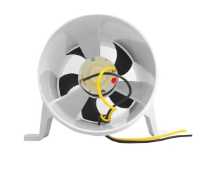 Alternative view of Attwood blower