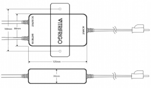 Vitrifrigo Power 150 Multivolt konvertör - Görsel 3