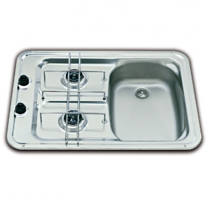 Smev 917 serisi eviyeli, çift gözlü gazlı ocak