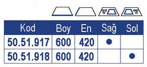 Alternative view of Smev 917 serisi eviyeli, çift gözlü gazlı ocak