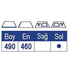 Alternative view of Smev 927 serisi eviyeli, çift gözlü, gazlı ocak
