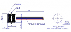 Alternative view of Aurora led lamba için Dimmer