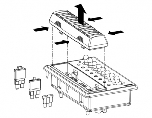 Alternative view of Vetus sigorta paneli