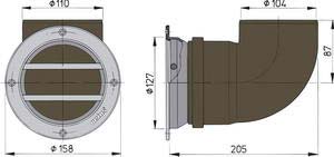 Alternative view of Vetus makina dairesi havalandırması