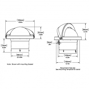 Alternative view of Ritchie Navigator FN-201 pusula