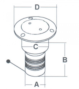 Alternative view of Pis su çıkış ağızı