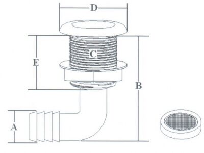Alternative view of Tank havalandırma
