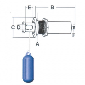 Alternative view of Soufhco gömme, usturmaça tutucu
