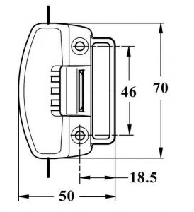 Alternative view of Southco Parrot kilit