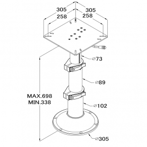 Masa ayağı - Görsel 3