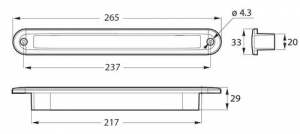 Alternative view of Hella Marine şerit LEDli lamba
