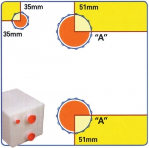 Alternative view of Moeller su/pis su tankları