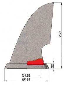 Alternative view of Vetus paslanmaz çelik manikalar