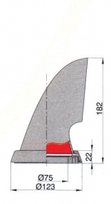 Alternative view of Vetus paslanmaz çelik manikalar