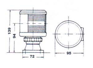 Alternative view of Vetus seyir fenerleri