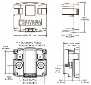Blue Sea Systems otomatik şarj rölesi - Görsel 3