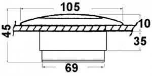 Alternative view of Havuz, fly-bridge aydınlatma lambası