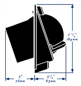 Alternative view of Ritchie Helmsman BN-202 gömme pusula