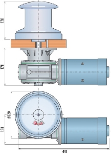 Alternative view of Tumbler Capstan