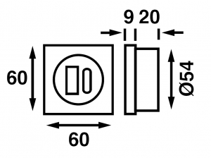 Alternative view of Frilight USB port