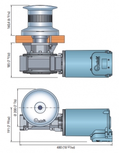 Alternative view of Tumbler Capstan