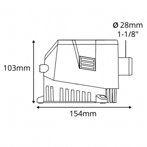 Alternative view of Attwood Sahara Mk2 sintine pompası