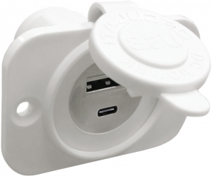 Çiftli USB soket