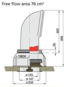 Alternative view of Vetus Dorade box
