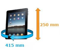 Alternative view of Aquapac kılıf. <br />
iPad i&ccedil;in.
